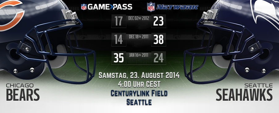 Preview: Preseason 2014 (Week 3) – Bears @ Seahawks