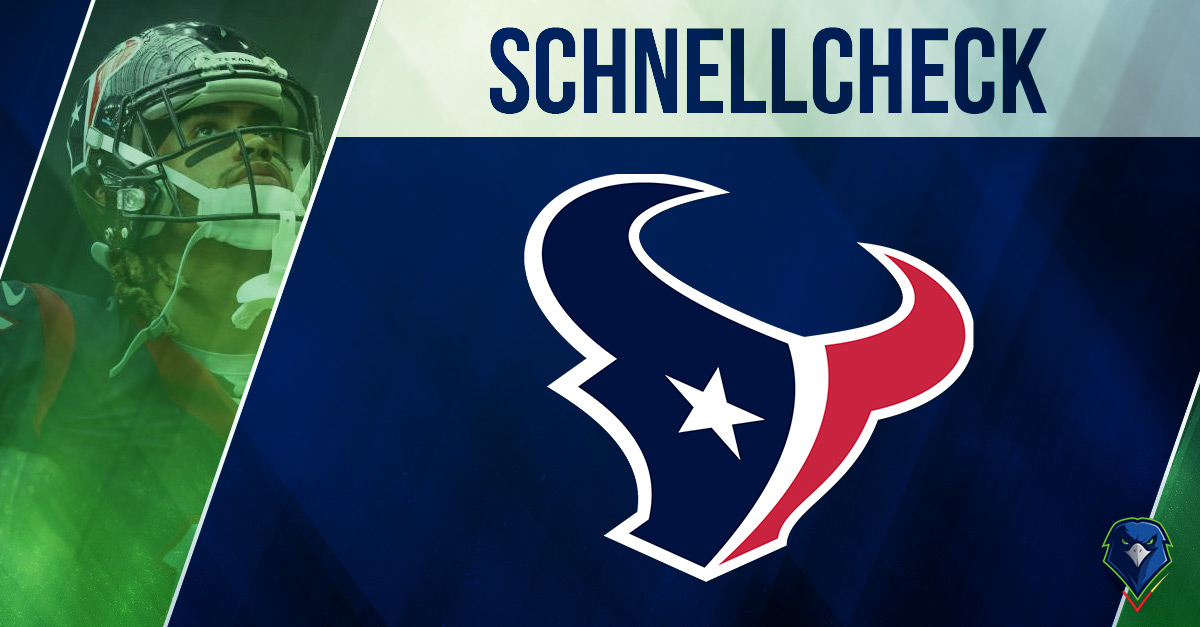 Schnellcheck: Houston Texans (Week 8, 2017)