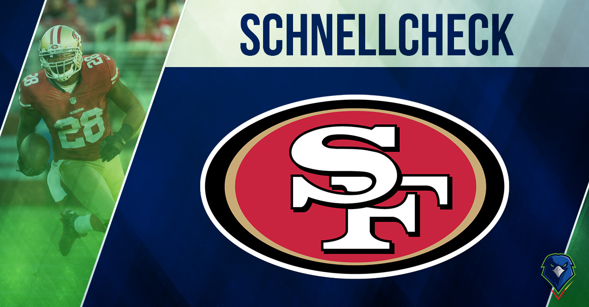 Schnellcheck: San Francisco 49ers (Week 12, 2017)