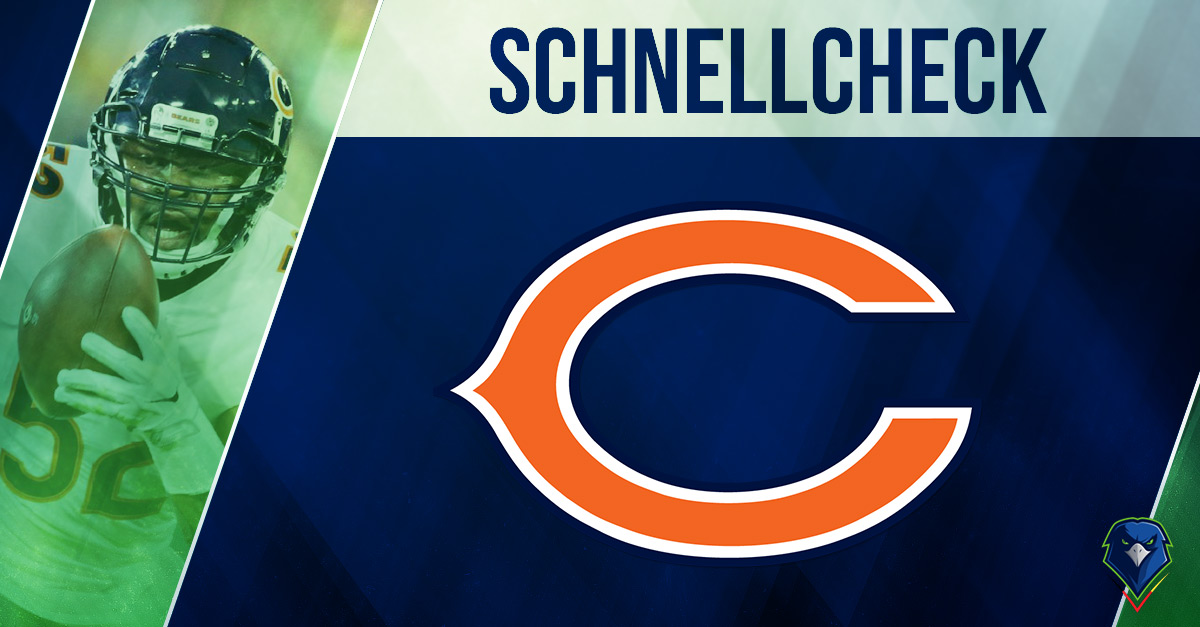 Schnellcheck: Chicago Bears (Week 2, 2018)