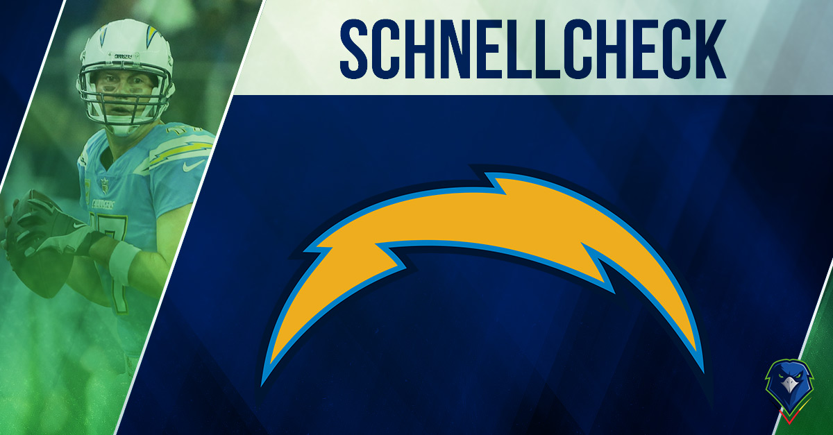 Schnellcheck: Los Angeles Chargers (Week 9, 2018)