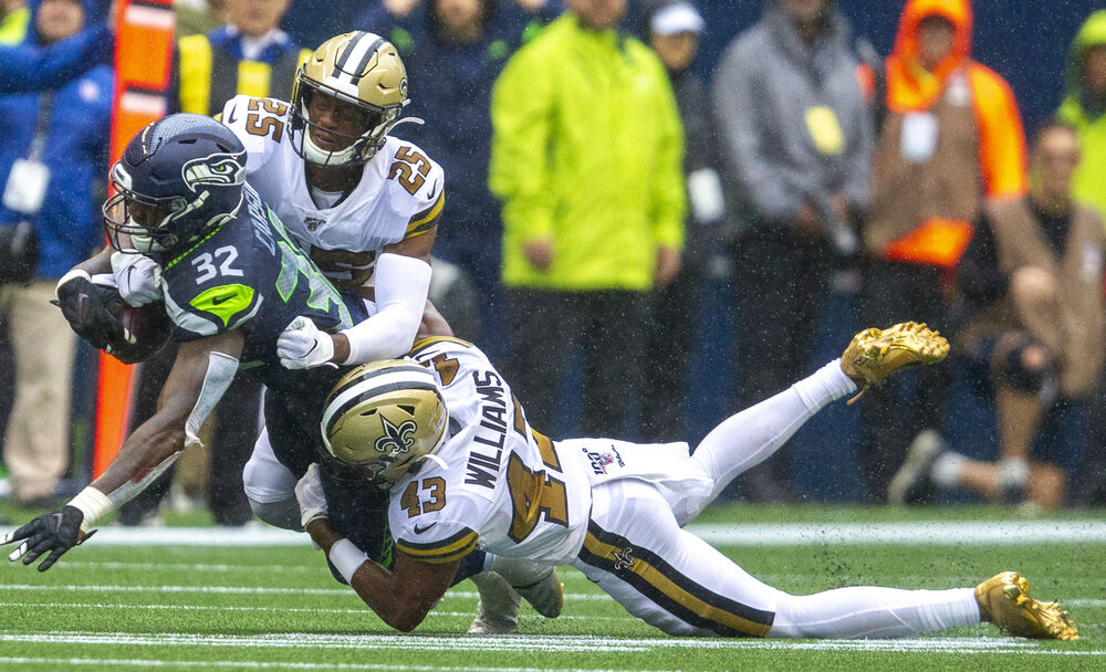 Statistik der Woche: Chris Carson verliert den Kontakt