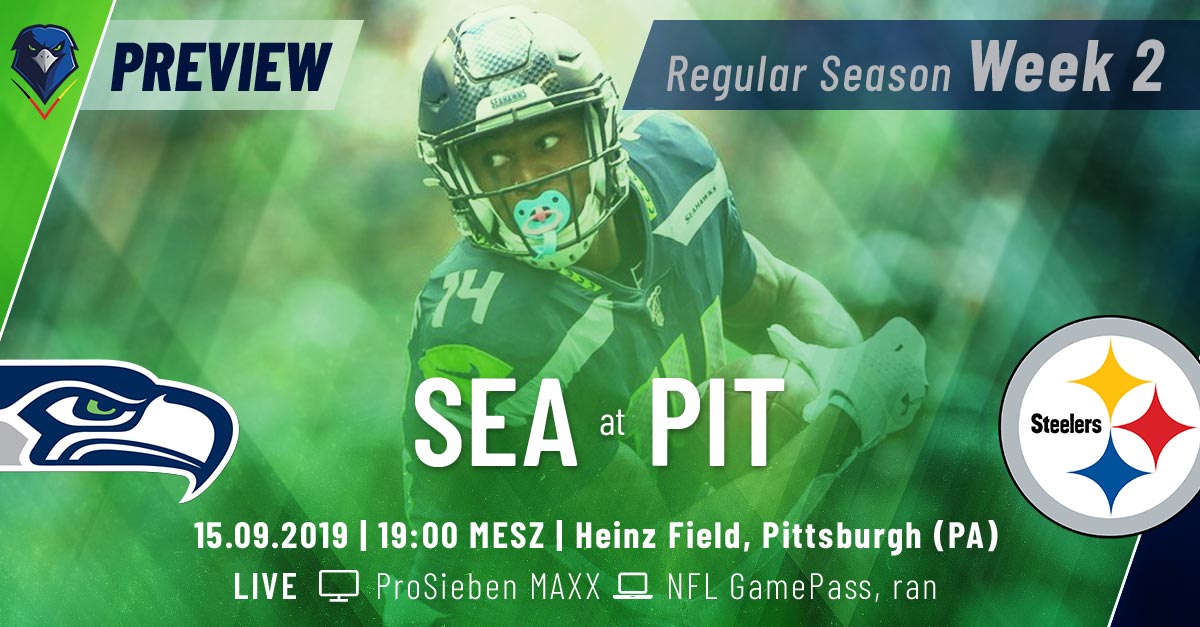 Preview: Regular Season 2019 (Week 2) – Seahawks @ Steelers