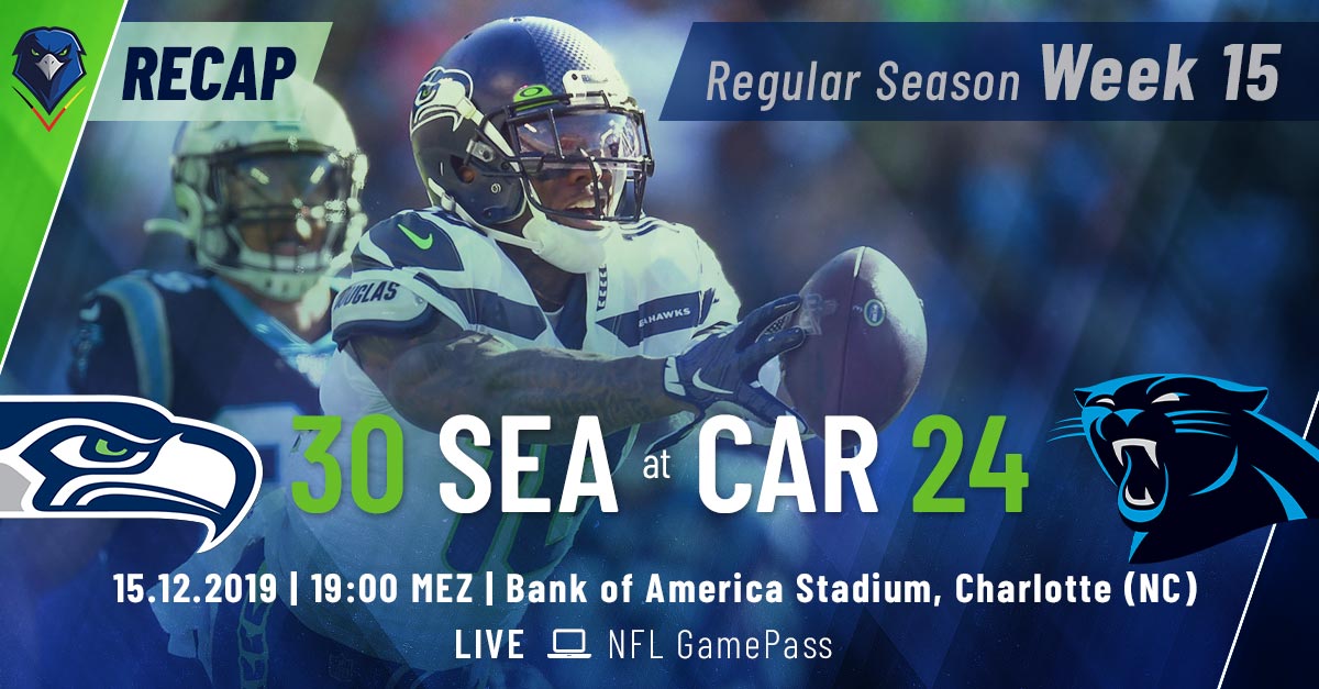 Recap: Regular Season 2019 (Week 15) – Seahawks @ Panthers