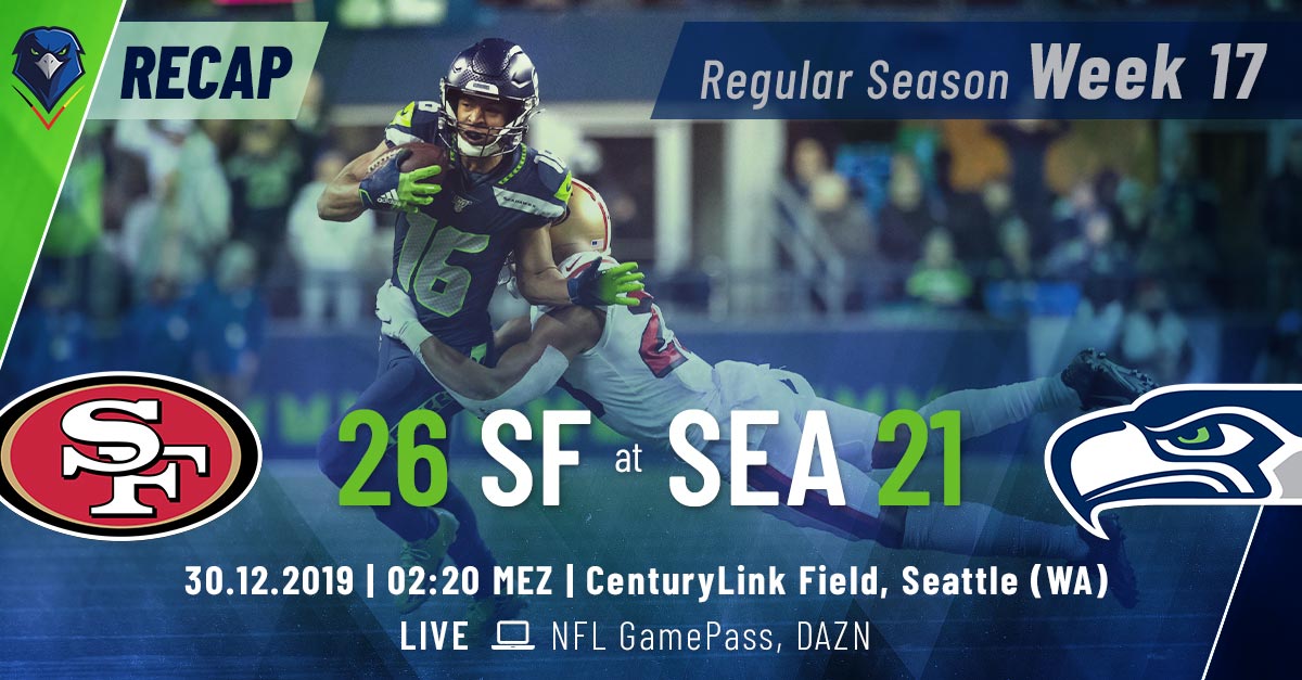 Recap: Regular Season 2019 (Week 17) – 49ers @ Seahawks