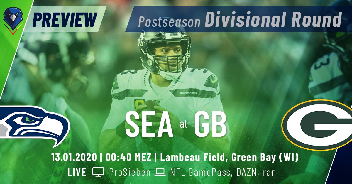 Preview: Postseason 2019 (Divisional Round) – Seahawks @ Packers