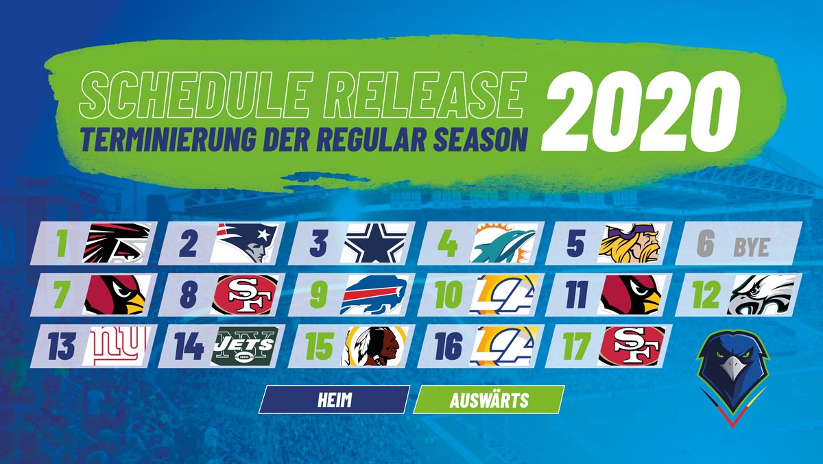 Regular-Season-Spielplan 2020 veröffentlicht