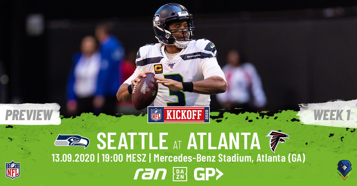 Preview: Regular Season 2020 (Week 1) – Seahawks @ Falcons