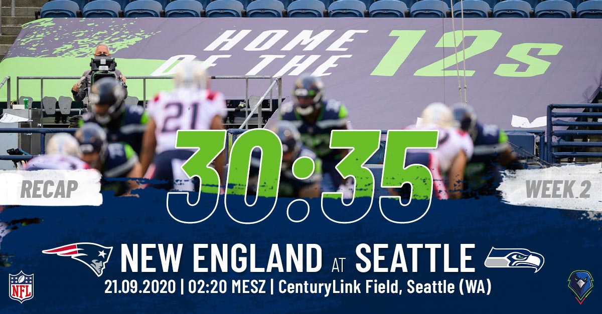 Recap: Regular Season 2020 (Week 2) – Patriots @ Seahawks