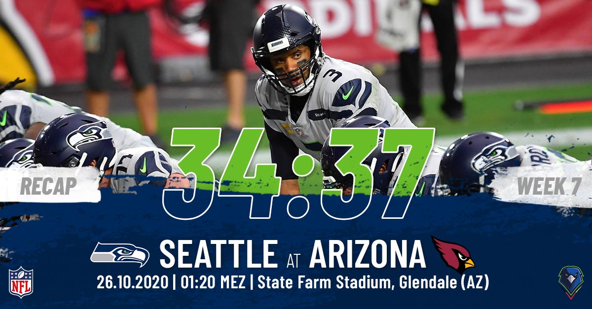 Recap: Regular Season 2020 (Week 7) – Seahawks @ Cardinals