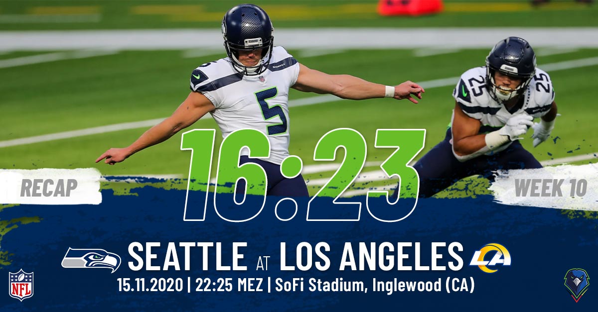 Recap: Regular Season 2020 (Week 10) – Seahawks @ Rams