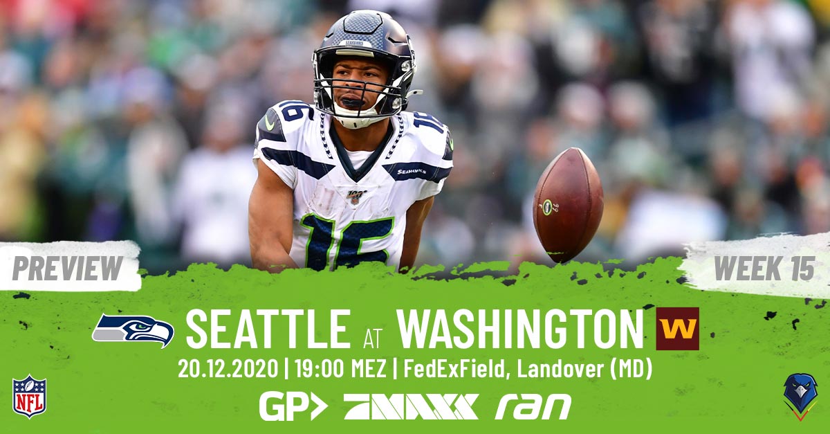Preview: Regular Season 2020 (Week 15) – Seahawks @ Football Team