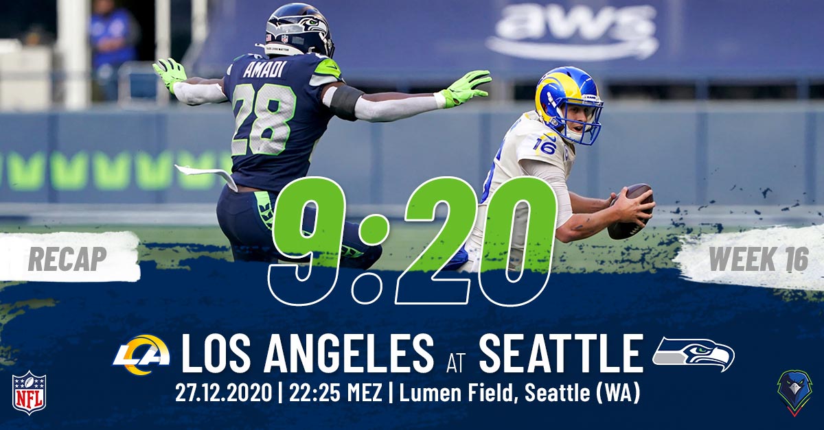 Recap: Regular Season 2020 (Week 16) – Rams @ Seahawks