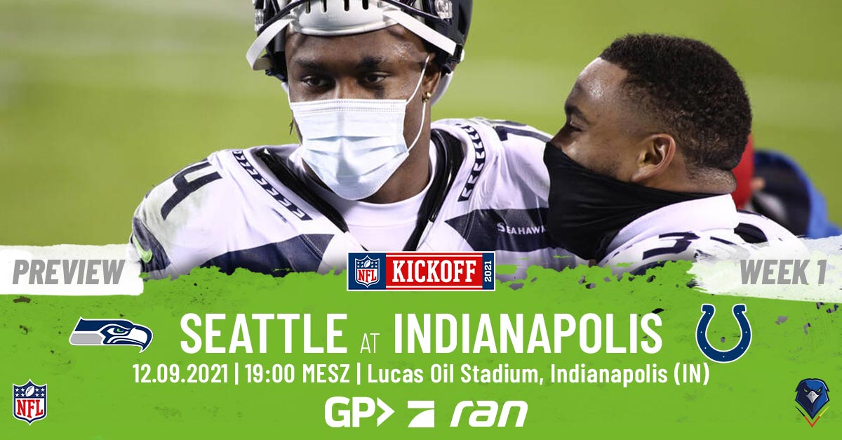 Preview: Regular Season 2021 (Week 1) – Seahawks @ Colts