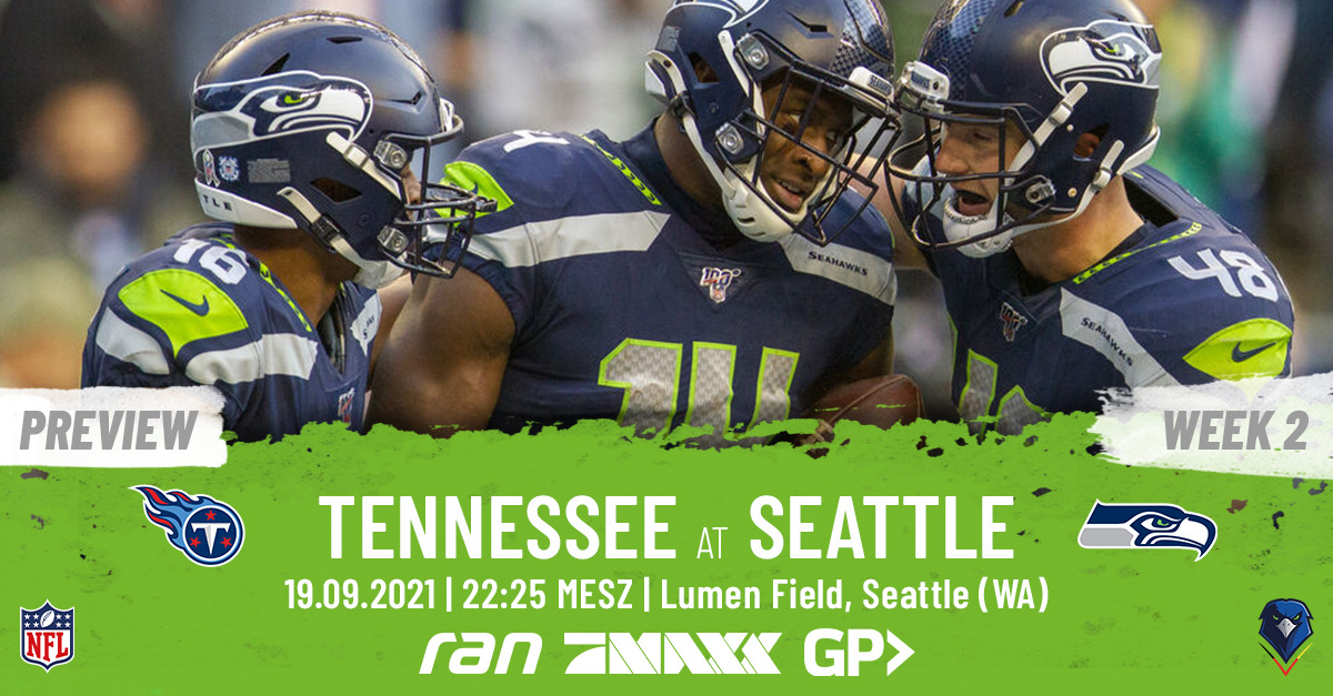 Preview: Regular Season 2021 (Week 2) – Titans @ Seahawks