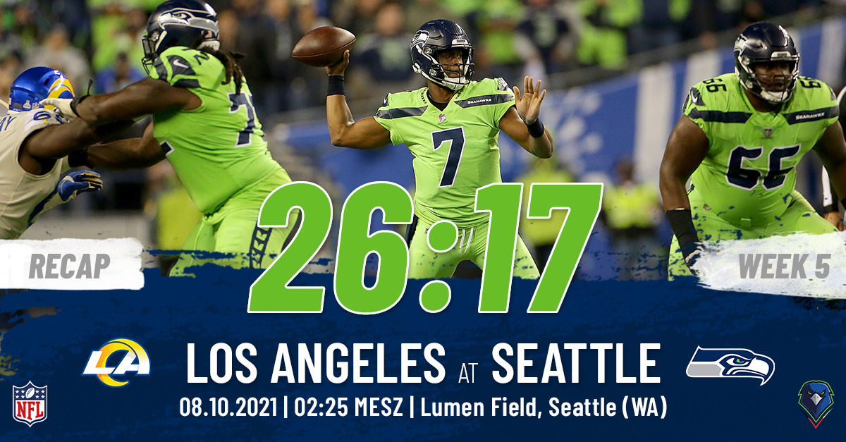 Recap: Regular Season 2021 (Week 5) – Rams @ Seahawks