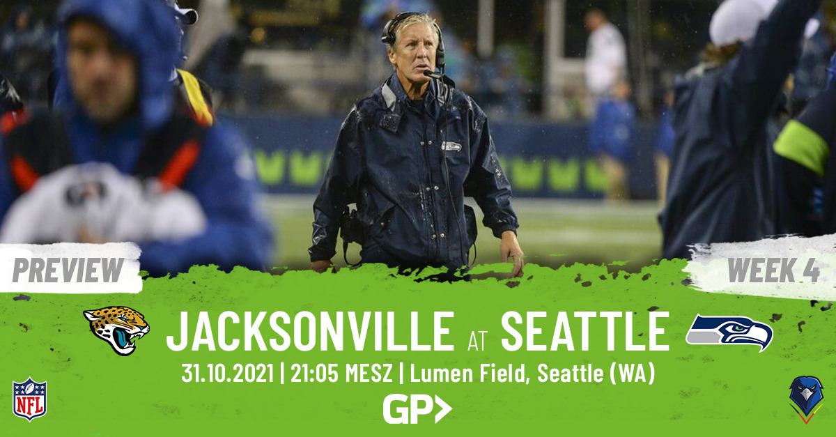 Preview: Regular Season 2021 (Week 8) – Jaguars @ Seahawks