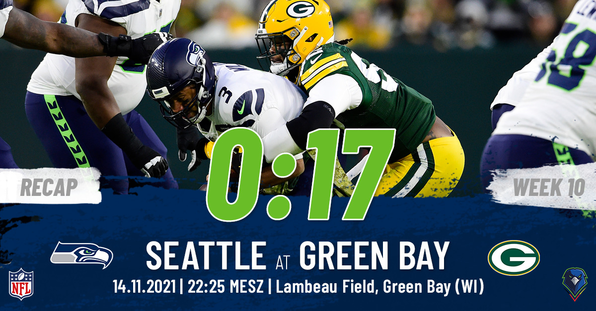 Recap: Regular Season 2021 (Week 10) – Seahawks @ Packers