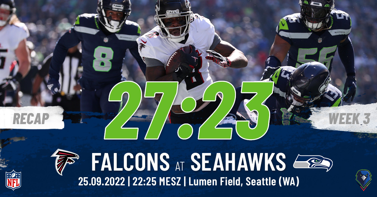 Recap: Regular Season 2022 (Week 3) – Falcons @ Seahawks
