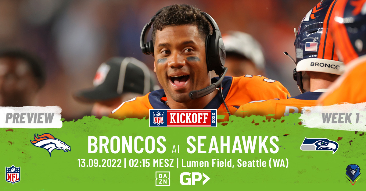 Preview: Regular Season 2022 (Week 1) – Broncos @ Seahawks