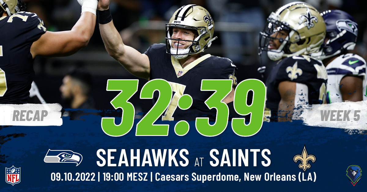 Recap: Regular Season 2022 (Week 5) – Seahawks @ Saints