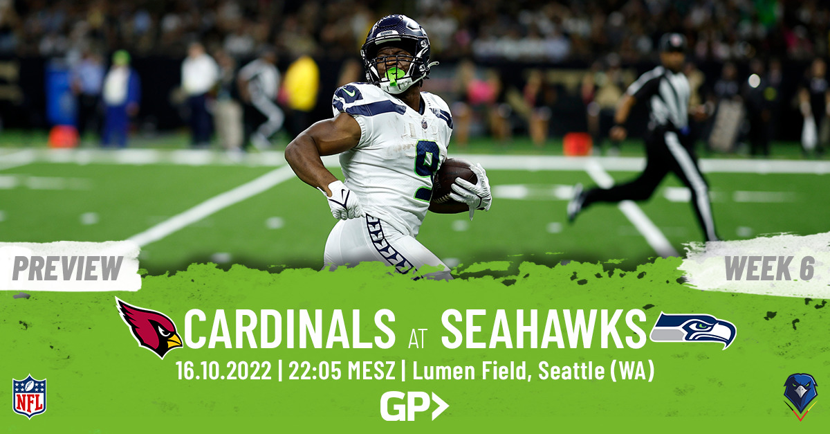 Preview: Regular Season 2022 (Week 6) – Cardinals @ Seahawks