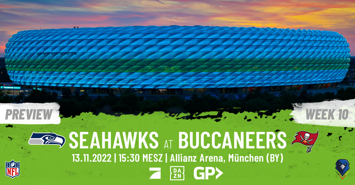 Preview: Regular Season 2022 (Week 10) – Seahawks @ Buccaneers
