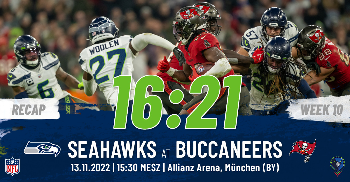 Spezial-Recap: Regular Season 2022 (Week 10) – Seahawks @ Buccaneers