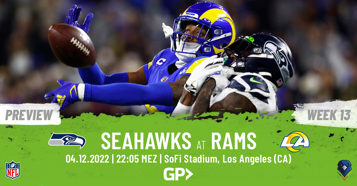 Preview: Regular Season 2022 (Week 13) – Seahawks @ Rams
