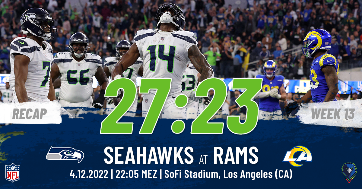 Recap: Regular Season 2022 (Week 13) – Seahawks @ Rams