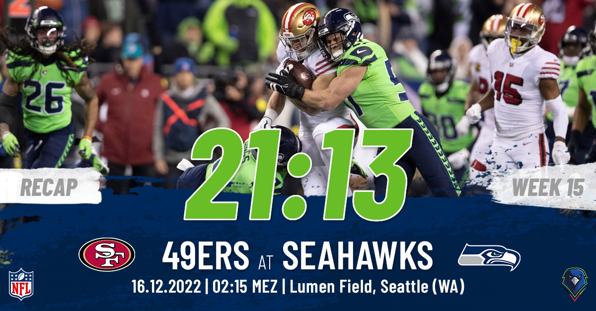 Recap: Regular Season 2022 (Week 15) – 49ers @ Seahawks