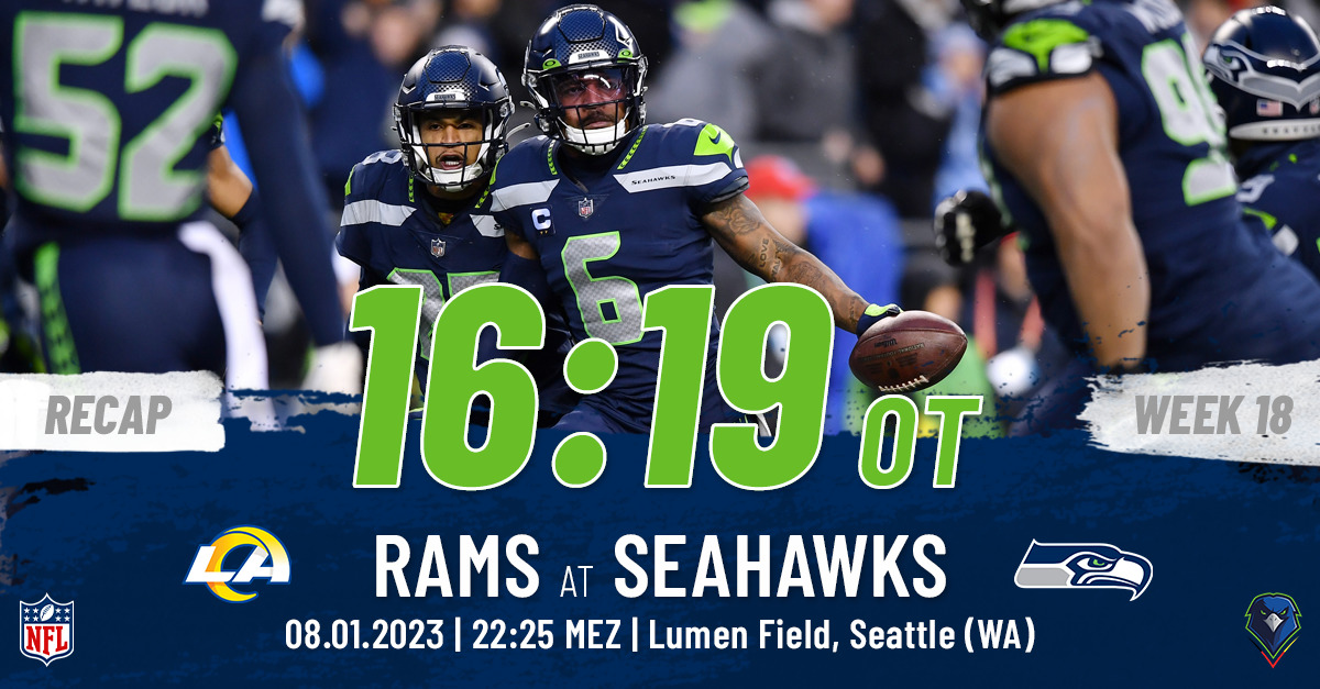 Recap: Regular Season 2022 (Week 18) – Rams @ Seahawks