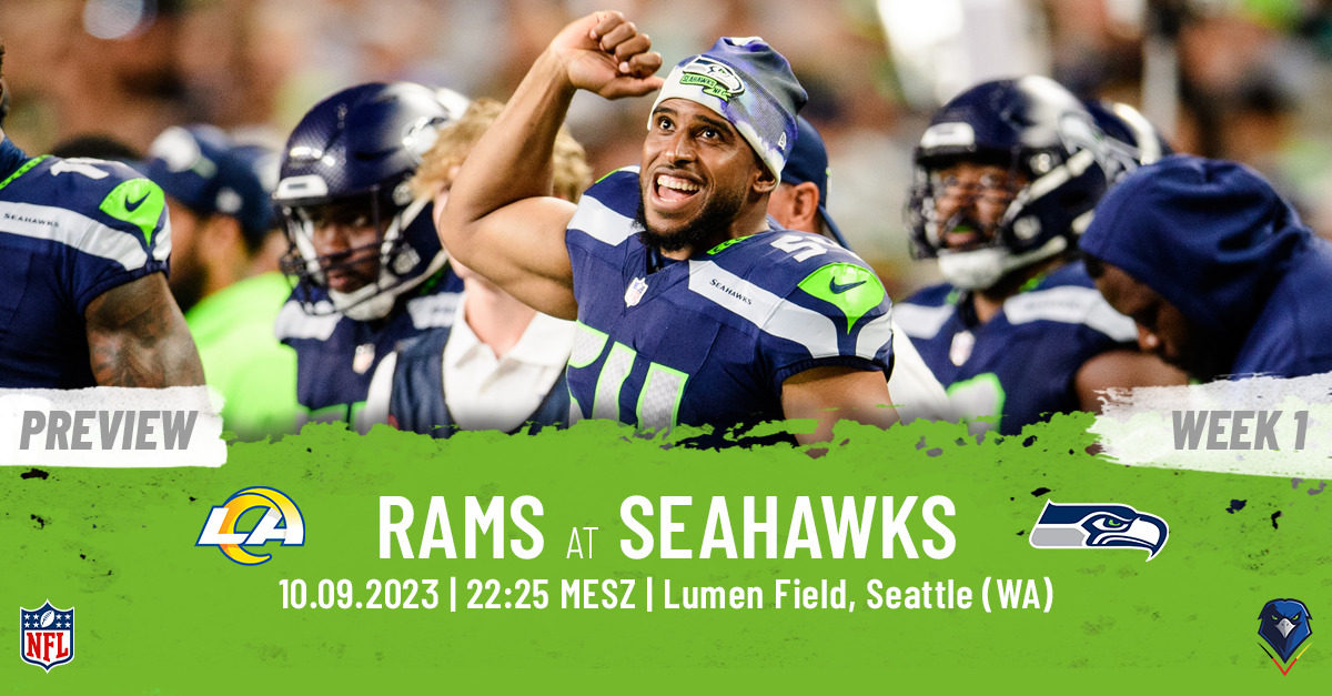 Preview: Regular Season 2023 (Week 1) – Rams @ Seahawks