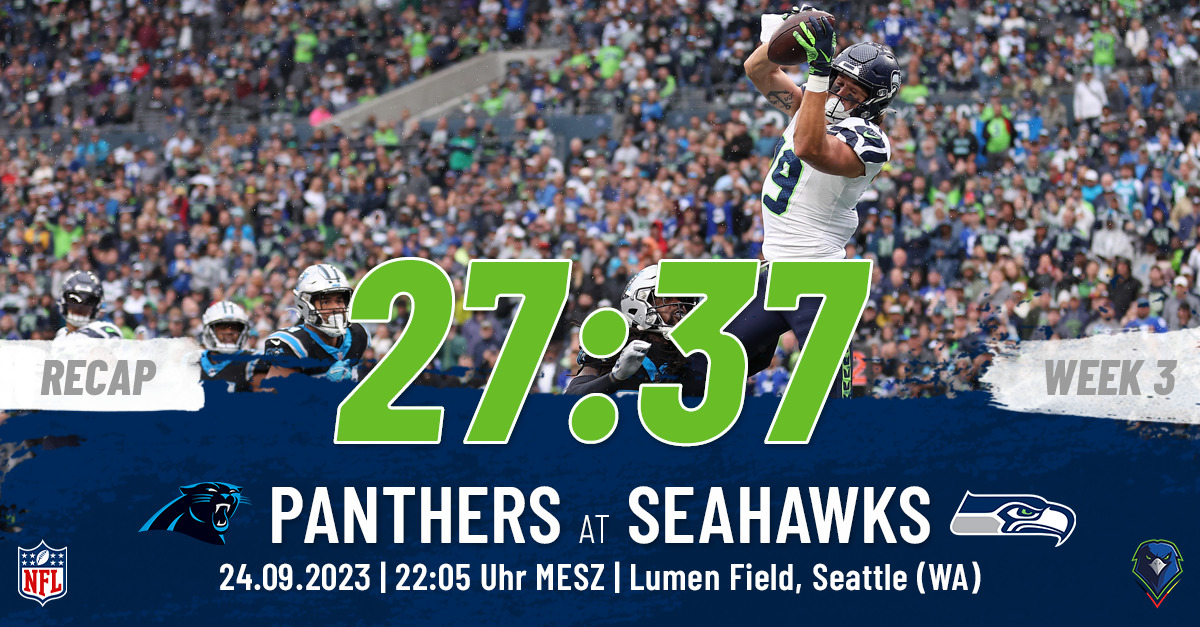 Recap: Regular Season 2023 (Week 3) – Panthers @ Seahawks
