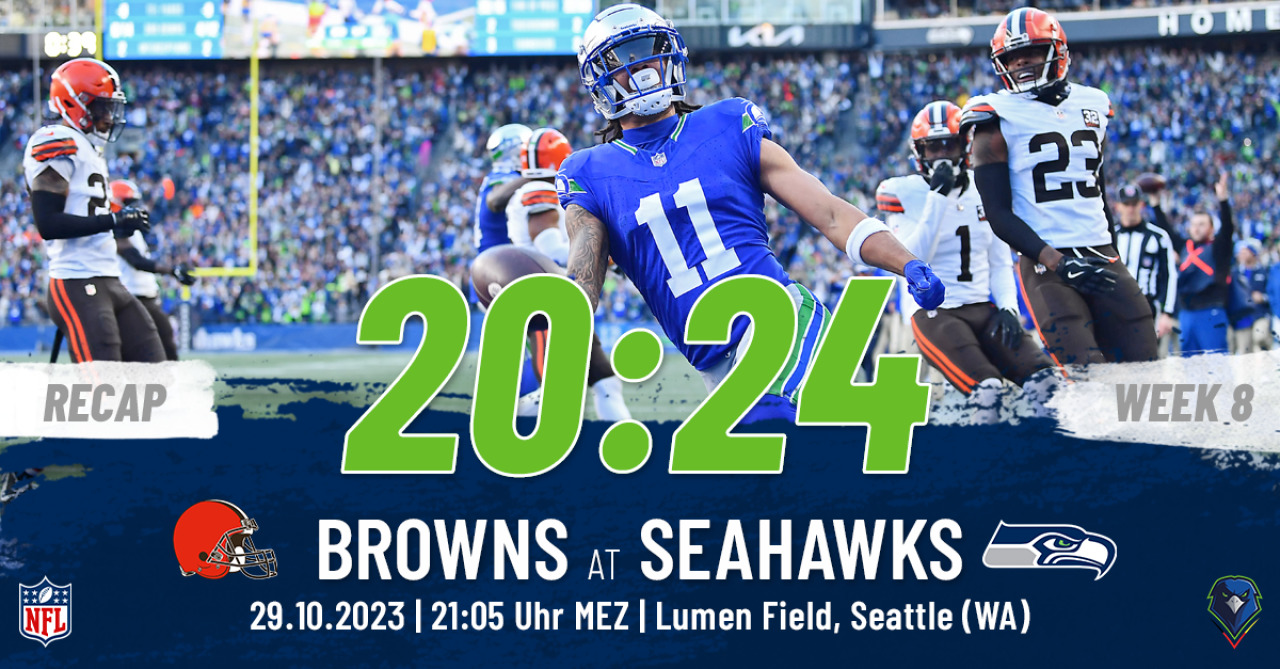 Recap: Regular Season 2023 (Week 8) – Browns @ Seahawks