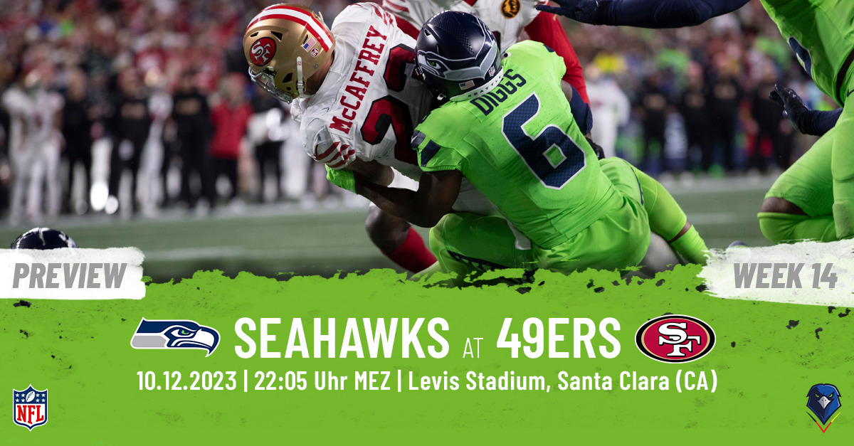 Preview: Regular Season 2023 (Week 14) – Seahawks @ 49ers