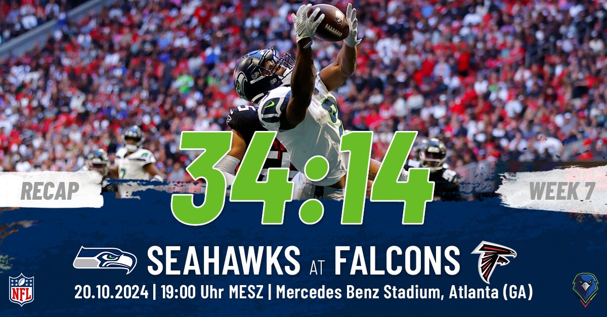 Recap: Regular Season 2024 (Week 7) – Seahawks @ Falcons