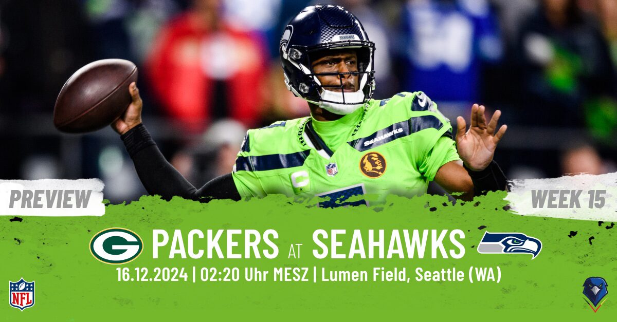 Preview: Regular Season 2024 (Week 15) – Packers @ Seahawks