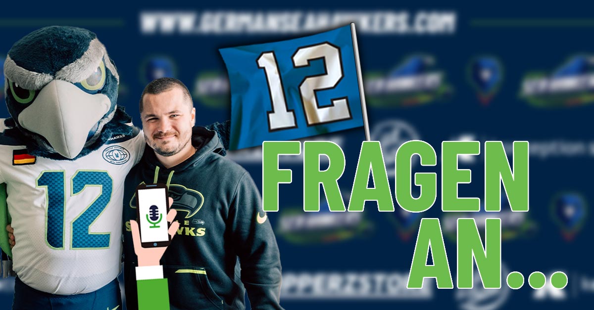 12 Fragen an… Jonathan Ratzel (Seahawks International Fan of the Year)
