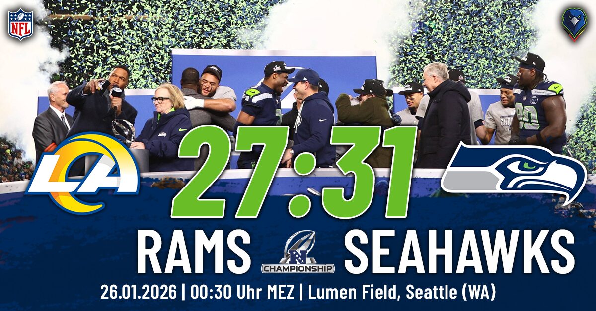 Recap: 2025 Playoffs (NFC Championship Game) – Rams @ Seahawks
