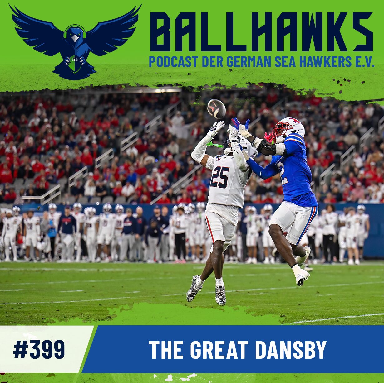 Folge 399: Michael Dansby fängt eine Interception