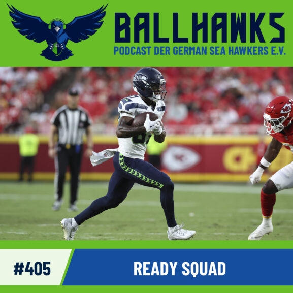 KANSAS CITY, MO - AUGUST 28: Montorie Foster Jr 87 of the Seattle Seahawks runs after a catch in the second quarter of an NFL, American Football Herren, USA preseason game between the Seattle Seahawks and Kansas City Chiefs on Aug 28, 2026 at Arrowhead Stadium in Kansas City, MO. (Photo by Scott Winters Icon Sportswire) NFL: AUG 28 Seahawks at Chiefs EDITORIAL USE ONLY Icon2608280988
